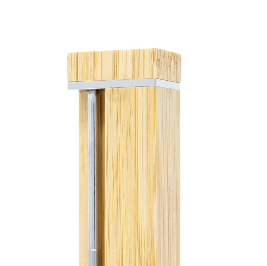 MEATER Pro smart cooking thermometer with bamboo case and wireless probe