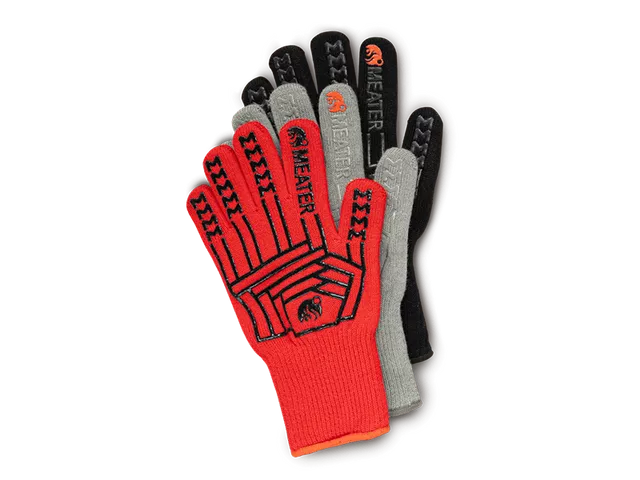 MEATER BBQ oven mitts heat-resistant gloves with aramid fiber and silicone grip